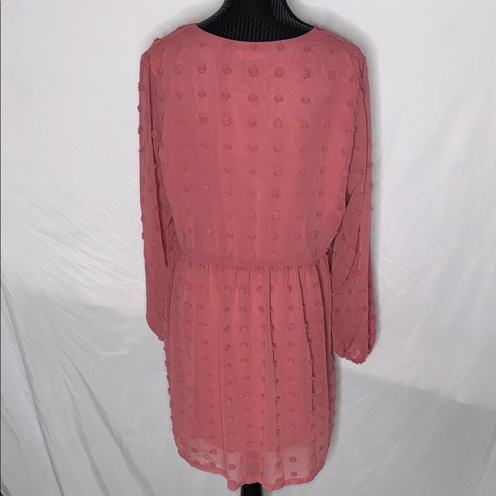 Long Sleeve Rose Dress - Picture 4 of 8